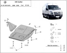 Stalowa Osłona pod silnik Volkswagen Crafter (2006-2016) EAN