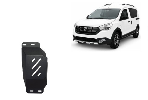 Stahl Unterfahrschutz für AGR-Ventil Dacia Dokker (2012-2020)