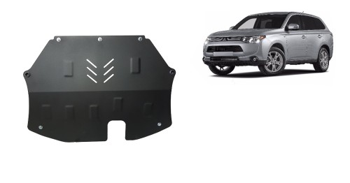 Stahl Unterfahrschutz für Motor Mitsubishi Outlander (2012-2021)