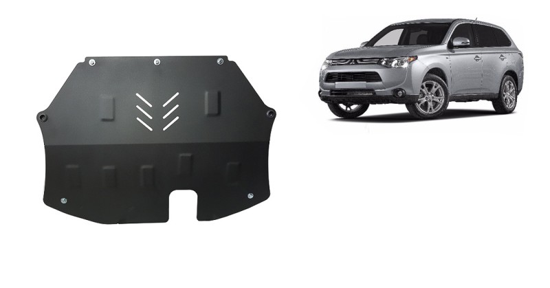 Stahl Unterfahrschutz für Motor Mitsubishi Outlander (2012-2021)