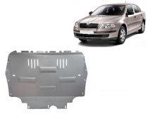 Aluminium Unterfahrschutz für Motor Skoda Octavia (2004-2012)