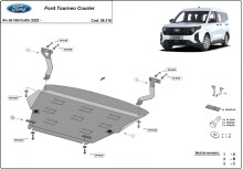 Stahl Unterfahrschutz für Motor Ford Tourneo Courier (2023-2026)