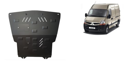 Stahl Unterfahrschutz für Motor Renault Master 2 (1998-2010)