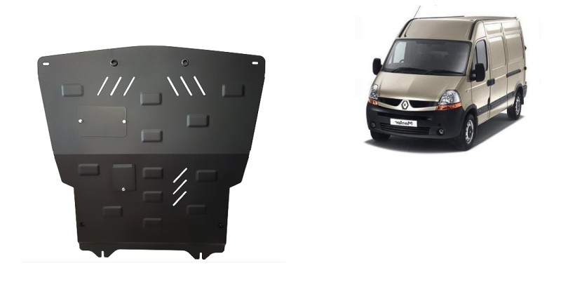 Stahl Unterfahrschutz für Motor Renault Master 2 (1998-2010)