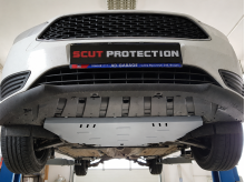Aluminium Unterfahrschutz für Motor Ford Transit Connect (2013-2022)