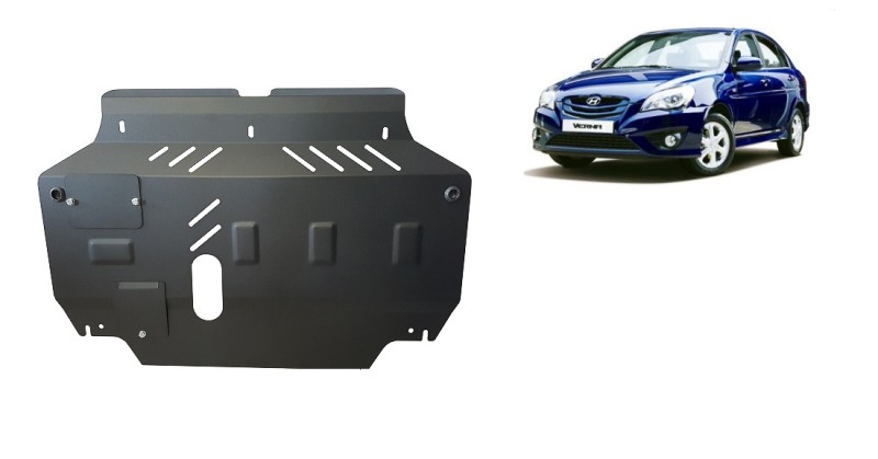 Stahl Unterfahrschutz für Motor Hyundai Verna (2005-2010)