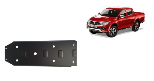 Stahl Unterfahrschutz für Treibstofftank Fiat Fullback (2016-2019)