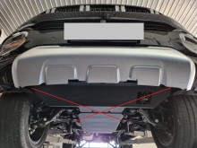 Stahl Unterfahrschutz für Getriebe Baic Beijing BJ60 (2022-2026)