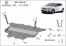 Stahl Unterfahrschutz für Motor Seat Leon (2012-2020)