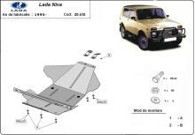 Stahl Unterfahrschutz für Motor Lada Niva (1995-2020)