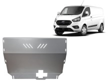 Aluminium Unterfahrschutz für Motor Ford Transit Custom (2020-2023)
