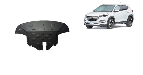 Stahl Unterfahrschutz für Motor Hyundai Tucson (2015-2020)