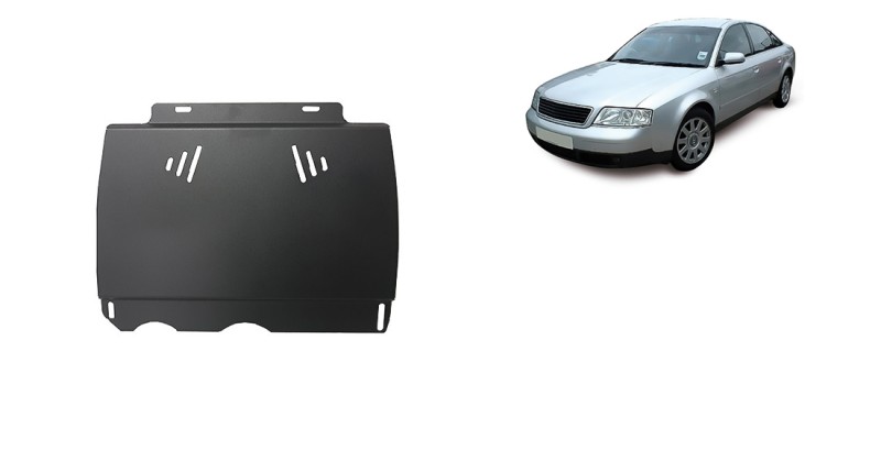 Stahl Unterfahrschutz für Getriebe Audi A6 Schaltgetriebe (1997-2004)