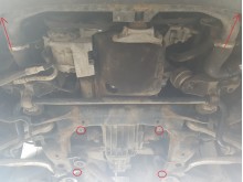 Stahl Unterfahrschutz für Getriebe Audi A4 B5 Automatikgetriebe (1995-2000)