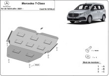Aluminium Unterfahrschutz für Motor Mercedes T-Classe (2021-2026)