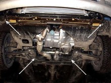 Stahl Unterfahrschutz für Motor Daewoo Nubira (2003-2009)