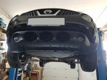 Stahl Unterfahrschutz für Motor Nissan Juke (2010-2019)