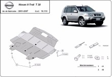 Stahl Unterfahrschutz für Motor Nissan X-Trail T30 (2001-2007)