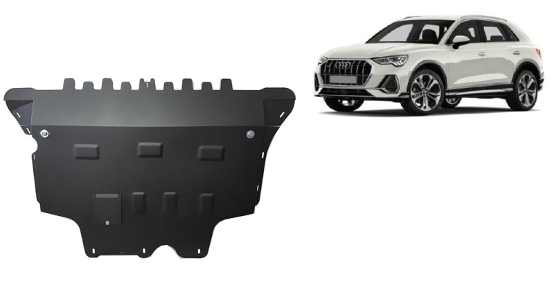 Stahl Unterfahrschutz für Motor Audi Q3 (2018-2025)