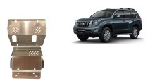 Aluminium Unterfahrschutz für Motor Toyota Land Cruiser (2009-2023)