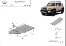Stahl Unterfahrschutz für Getriebe Toyota Fj Cruiser (2006-2018)