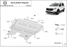 Stahl Unterfahrschutz für Motor Dacia Dokker (2012-2021)