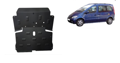 Stahl Unterfahrschutz für Motor, Getriebe Mercedes Vaneo W414 (2001-2006)