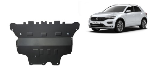 Stahl Unterfahrschutz für Motor Volkswagen T-Roc - Automatikgetriebe (2017-2026)