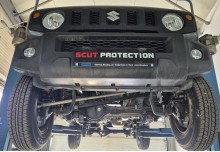 Aluminium Unterfahrschutz für Motor Suzuki Jimny (2018-2026)