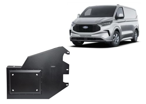 Stahl Unterfahrschutz für AdBluetank Ford Transit Custom (2023-2026)