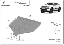 Stahl Unterfahrschutz für Getriebe Schaltgetriebe Volkswagen Amarok (2022-2026)