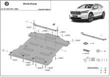 Aluminium Unterfahrschutz für Motor Skoda Enyaq (2022-2026)