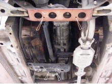 Stahl Unterfahrschutz für Getriebe Suzuki Vitara (1988-1999)