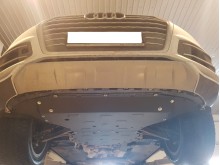 Stahl Unterfahrschutz für Getriebe Audi Q7 (2015-2026)