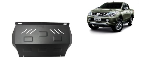 Stahl Unterfahrschutz für Kühler Mitsubishi L200 (2015-2026)