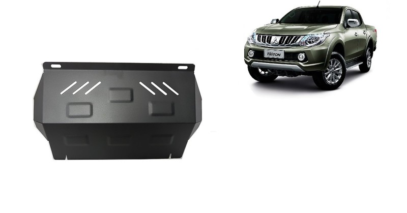 Stahl Unterfahrschutz für Kühler Mitsubishi L200 (2015-2026)