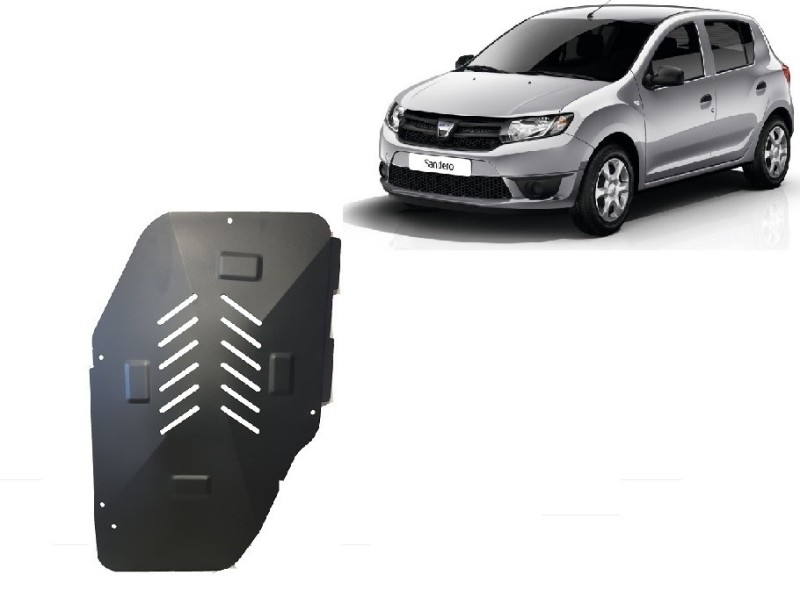 Stahl Unterfahrschutz für Kraftstofftank Dacia Sandero II (2012-2020)