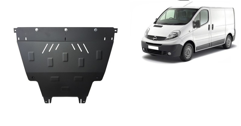 Stahl Unterfahrschutz für Motor Opel Vivaro (2011-2014)