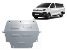 Aluminium Unterfahrschutz für Motor Citroen Jumpy (2016-2026)