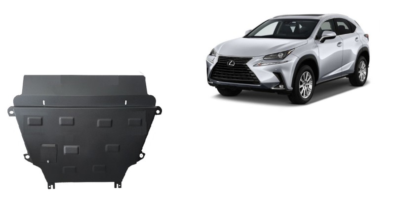 Stahl Unterfahrschutz für Motor Lexus NX AZ10 (2014-2021)