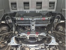 Aluminium Unterfahrschutz für Kühler Toyota Land Cruiser (2024-2026)