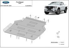 Stalowa Osłona skrzyni biegów Ford Ranger (2023-2026) EAN
