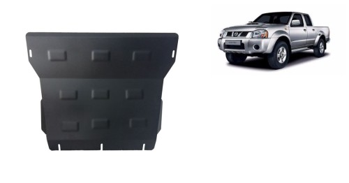 Stahl Unterfahrschutz für Motor, Kühler Nissan Pick Up (1997-2014)