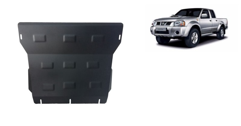 Stahl Unterfahrschutz für Motor, Kühler Nissan Pick Up (1997-2014)