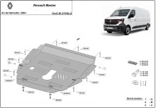 Aluminium Unterfahrschutz für Motor Renault Master (2024-2026)