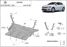 Stalowa Osłona pod silnik VW Polo (2017-2026) EAN