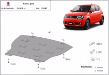 Stahl Unterfahrschutz für Motor Suzuki Ignis (2016-2026)