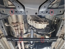 Aluminium Unterfahrschutz für Verteilergetriebe Ford Ranger Raptor (2023-2026)