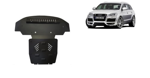 Stahl Unterfahrschutz für Motor Audi Q7 S-Line (2006-2015)