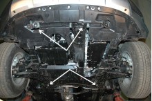 Stahl Unterfahrschutz für Motor Peugeot 4007 (2007-2012)
